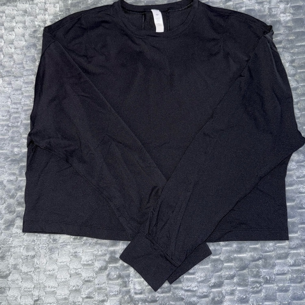 lululemon athletica Black Long Sleeve Top